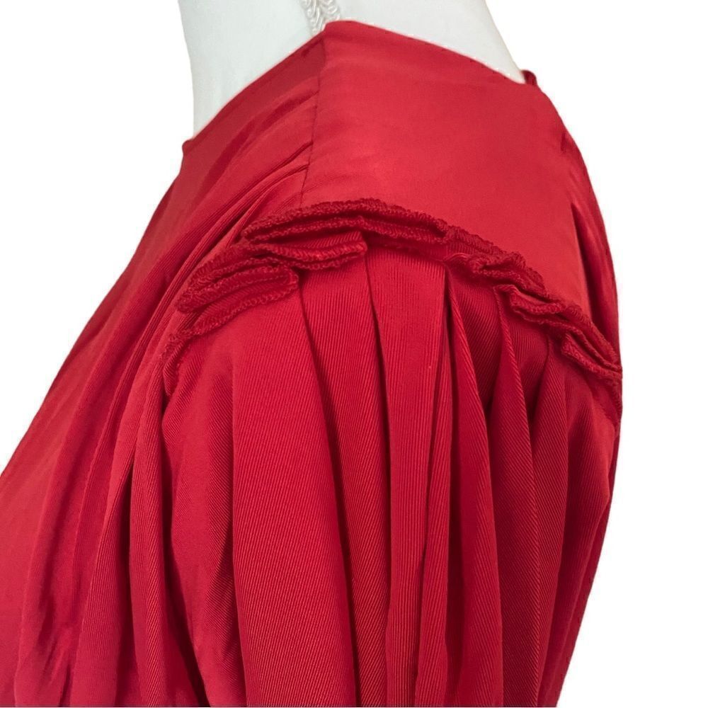 We Are HAH Ruche Ruched Red Dress Size Small Revolve NWT - Picture 11 of 14